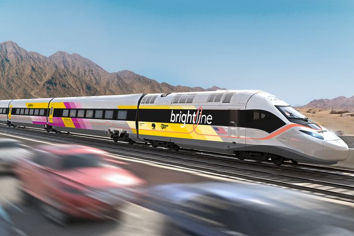 High-speed Brightline West Trains Will Feature Sleek Seats, a ‘Party Car,’ and More — See Inside